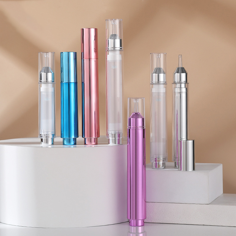 5ml 10ml 15ml Kosmetická stříkačka Balení 5ml 10ml 15ml 20ml Oční krém Sérum Pumpa Airless Bottle Stříkačka