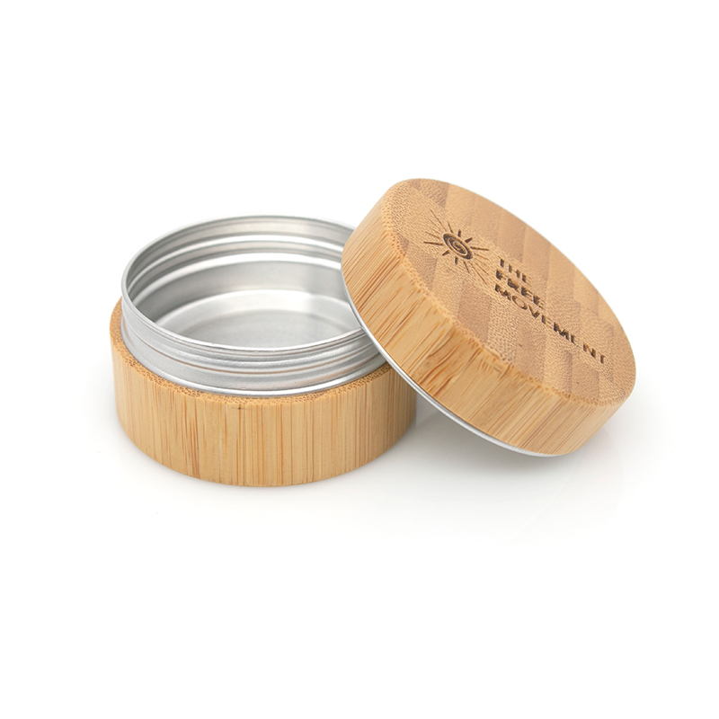 5g 15g 30g 50g 100g Kosmetické balení Tvar válce Bambusová dřevěná lahvička na obličejový krém s vnitřní hliníkovou dózou 5g 15g 30g 50g 100g Kosmetické balení Tvar válce Bambusová dřevěná lahvička na obličejový krém s vnitřní hliníkovou dózou