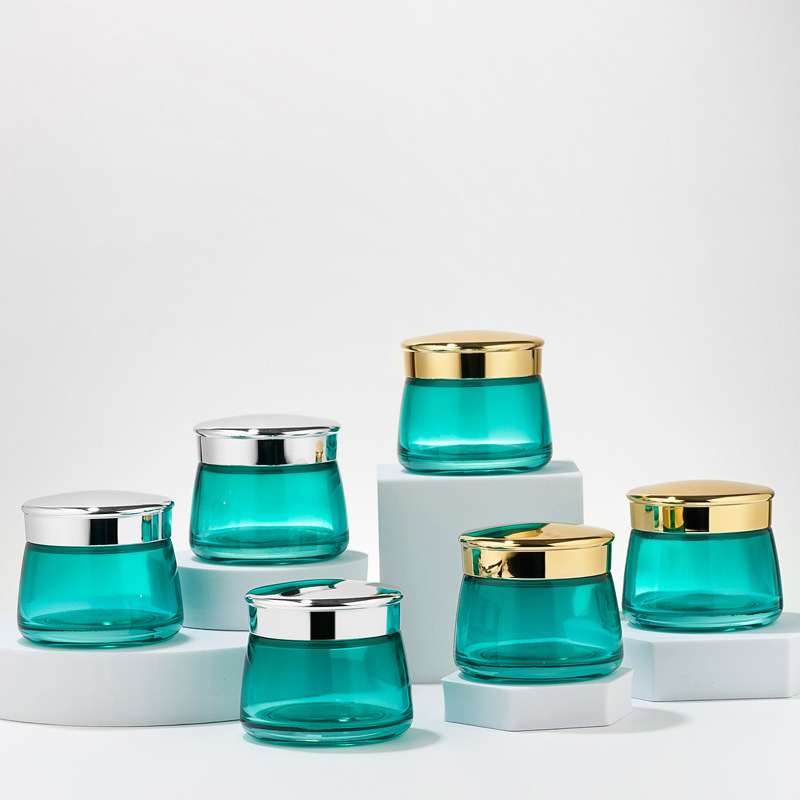 Prázdná nádoba na tělové máslo pro kosmetiku Gold víko