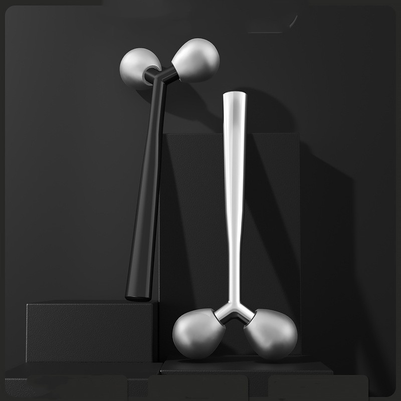 Ruční zvedání obličeje zeštíhlující 3D válečkový masážní váleček 360 rotace obličejového masážního válečku