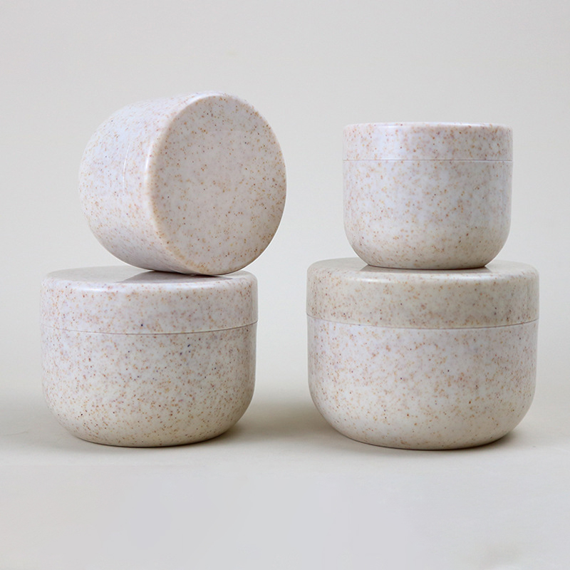 Nádoba z pšeničné slámy Širokoúhlá 80g 120g 200g 250g Láhev na pleťový krém Kosmetika Nádoba na pleťový krém s víčkem Nádoba z pšeničné slámy Širokoúhlá 80g 120g 200g 250g Láhev na pleťový krém Kosmetika Nádoba na pleťový krém s víčkem