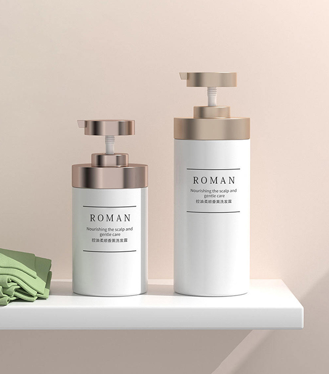 Plastová láhev péče o pleť