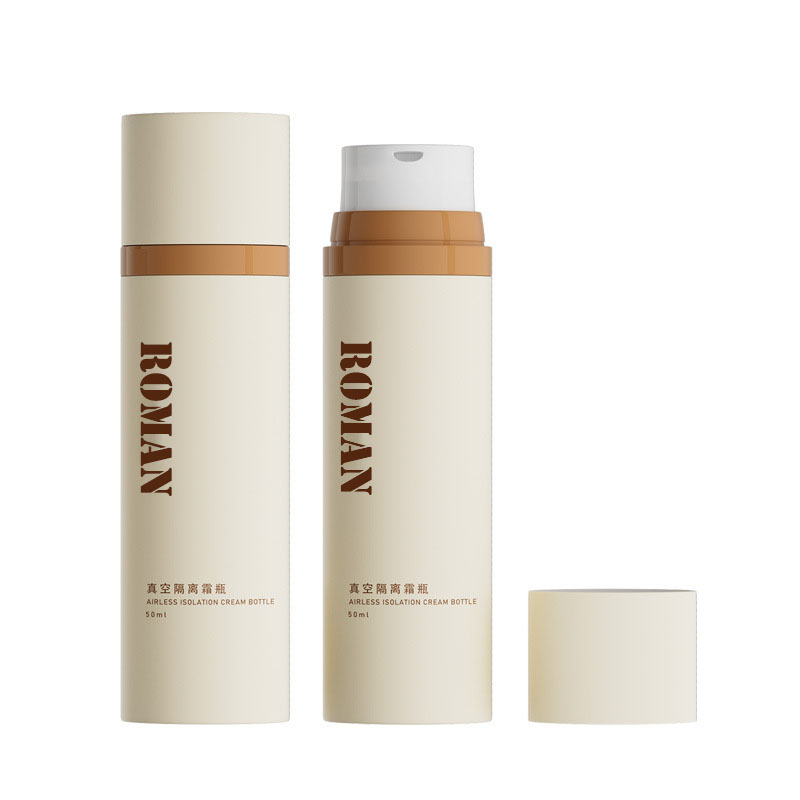 30 ml 50 ml 80 ml 100 ml béžová plnitelná lahvička s pumpičkou Airless Cestovní nádobky na kosmetiku s pumpičkou Airless lahvička na pleťové mléko a krém na obličej 30 ml 50 ml 80 ml 100 ml béžová plnitelná lahvička s pumpičkou Airless Cestovní nádobky na kosmetiku s pumpičkou Airless lahvička na pleťové mléko a krém na obličej