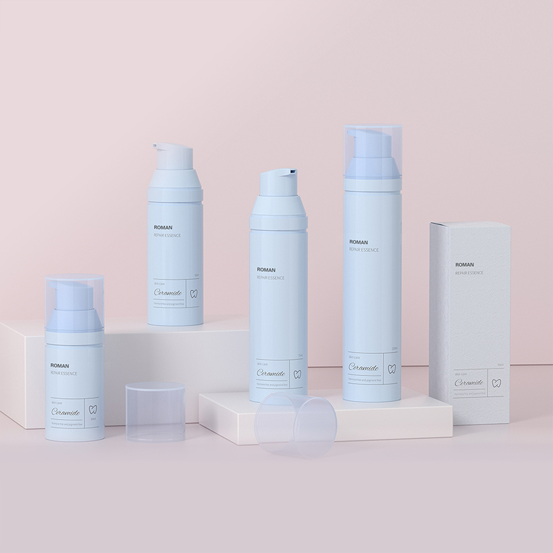 Láhev Airless Pump pro kosmetický krém na obličej Spf Nádoba na krém na opalovací krém Vysoce kvalitní kosmetické balení