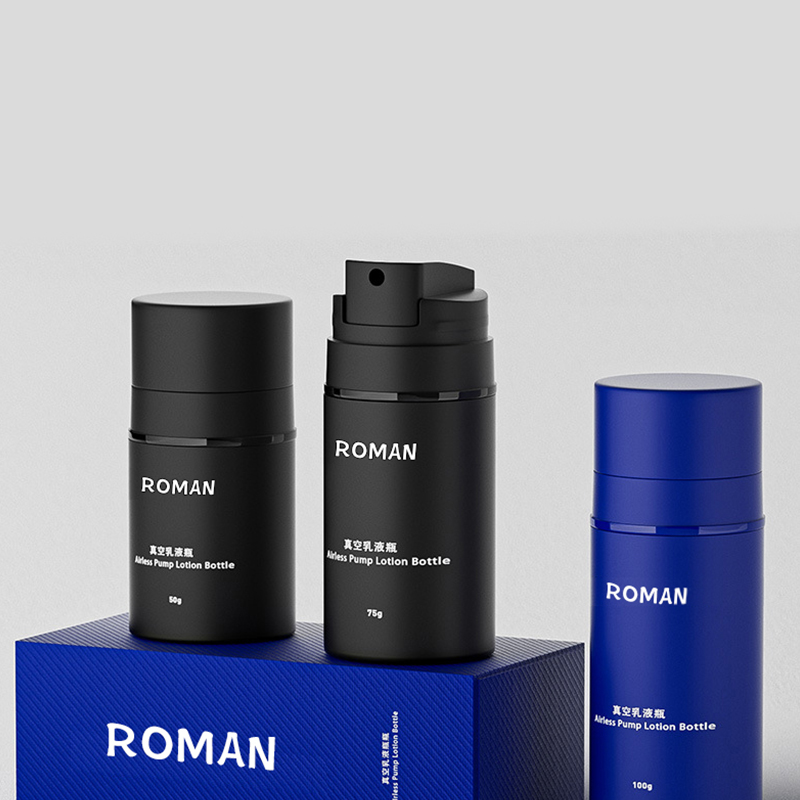 Lahvička s matným černým lotionem 15 ml 30 ml 50 ml 100 ml 120 ml 150 ml Bezvzduchová pumpička na péči o pleť Bezvzduchová lahvička na kosmetické balení Lahvička s matným černým lotionem 15 ml 30 ml 50 ml 100 ml 120 ml 150 ml Bezvzduchová pumpička na péči o pleť Bezvzduchová lahvička na kosmetické balení