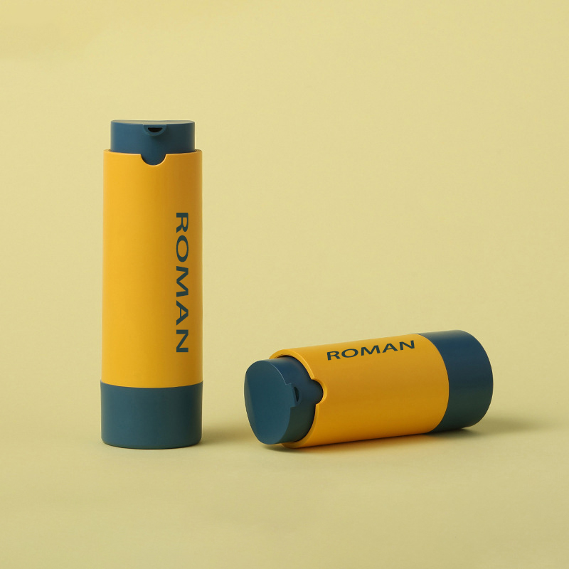 Kulatá plastová nádoba na kosmetické sérum Bezvzduchová pumpička pro péči o pleť Lahvička na pleťovou vodu nebo obličejovou mlhu 15 ml 30 ml 50 ml Kulatá plastová nádoba na kosmetické sérum Bezvzduchová pumpička pro péči o pleť Lahvička na pleťovou vodu nebo obličejovou mlhu 15 ml 30 ml 50 ml