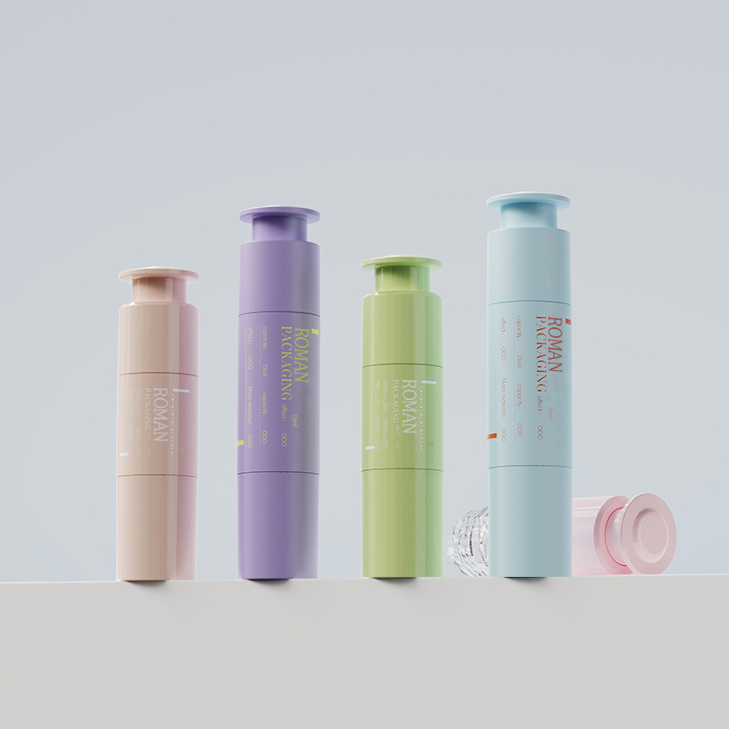 10ml 15ml 20ml Kosmetické balení Stříkačka Vlastní oční krém Stříkačka Kosmetika Přenosná plastová pleťová voda Bezvzduchová láhev 10ml 15ml 20ml Kosmetické balení Stříkačka Vlastní oční krém Stříkačka Kosmetika Přenosná plastová pleťová voda Bezvzduchová láhev