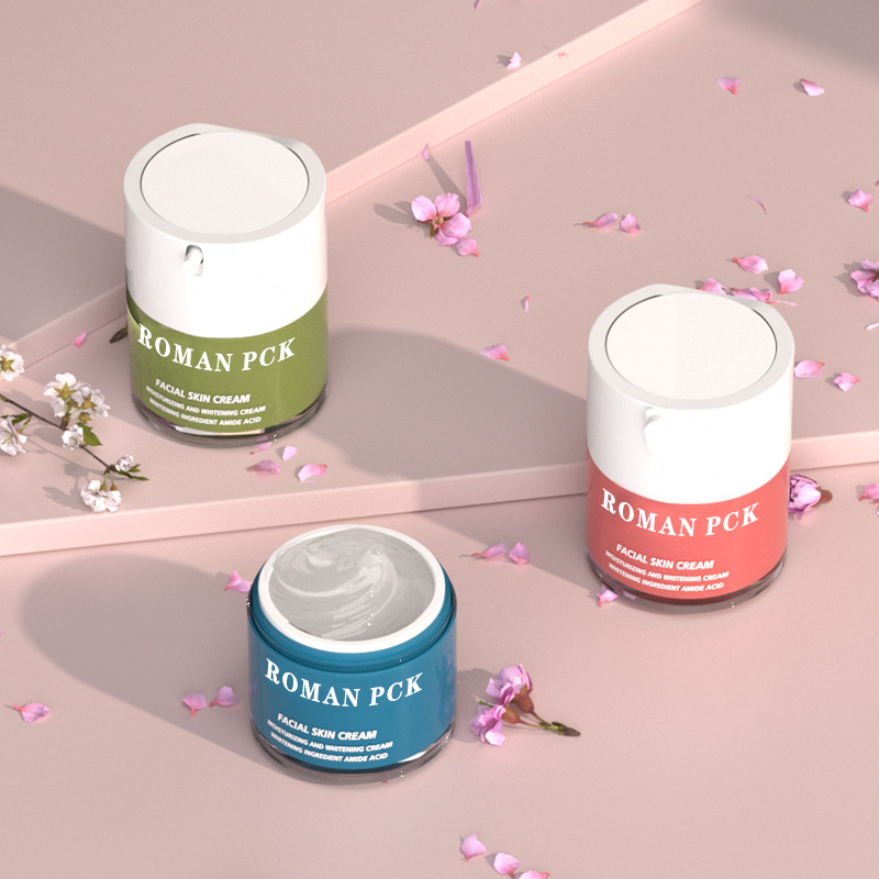 15 g 30 g 30 ml 50 ml 100 ml Plastová nádoba na pleťový krém Airless s uzávěrem AS pro krémové sérum Lotion Essence