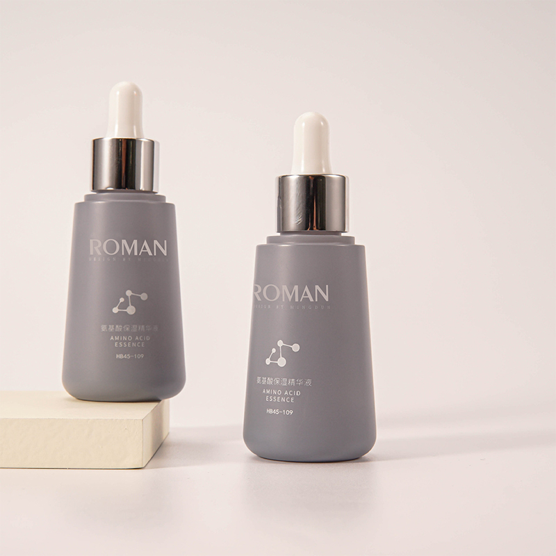 Prázdná 1oz 5ml 10ml 15ml 30ml 50ml Tlustý kužel barevné matné plastové kosmetické sérum kapátko pro péči o pleť