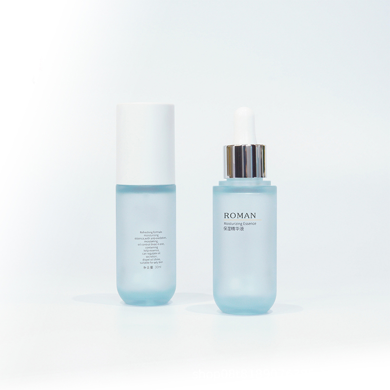 Plochá matná plastová lahvička na sérum na rameno 20 ml 30 ml 40 ml 60 ml 80 ml 100 ml Prázdná matná kosmetická lahvička s kapátkem na obličejové sérum Plochá matná plastová lahvička na sérum na rameno 20 ml 30 ml 40 ml 60 ml 80 ml 100 ml Prázdná matná kosmetická lahvička s kapátkem na obličejové sérum