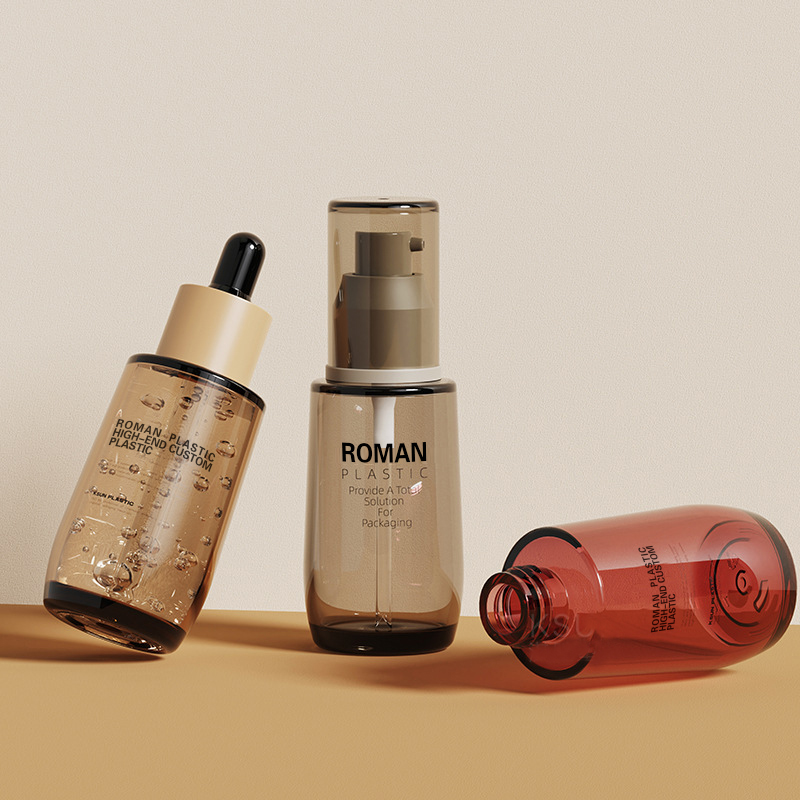 Plnitelná lahvička na kosmetický olej 50 ml Wine Red PETG Face Care Sérum s kapátkem lahvička s kapátkem pro sadu lahviček na krém Plnitelná lahvička na kosmetický olej 50 ml Wine Red PETG Face Care Sérum s kapátkem lahvička s kapátkem pro sadu lahviček na krém