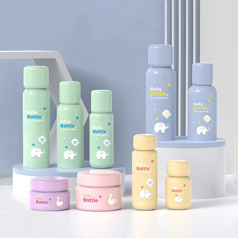 50 ml 100 ml 120 ml 150 ml 200 ml PET plastová kosmetická sublahev na opalovací krém Dezinfekční přípravek Vlhká mlha sprej Parfém Esenciální olej Použití