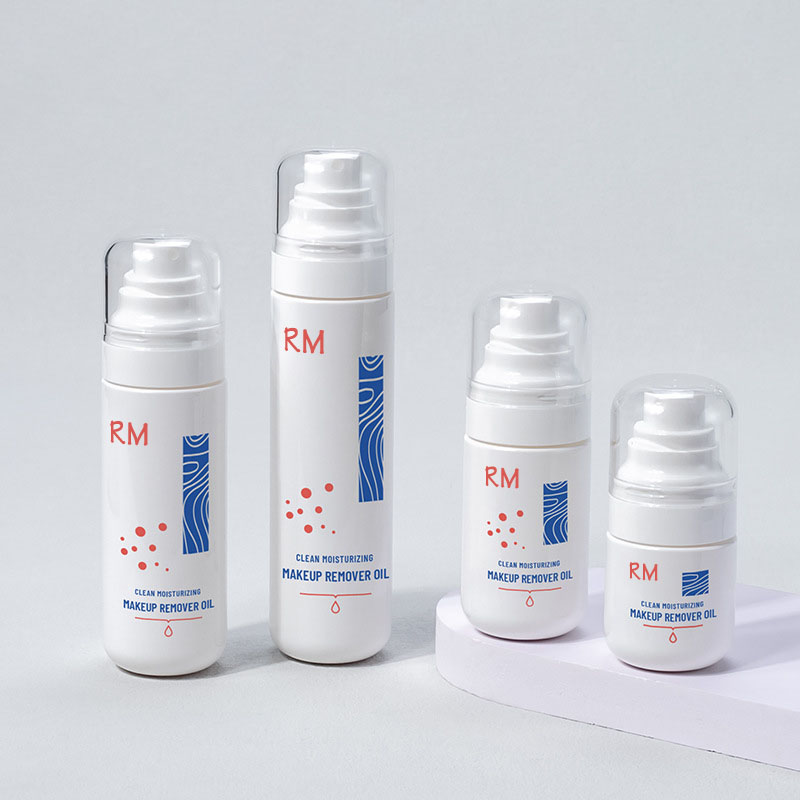 50 ml 80 ml 100 ml Prázdný plastový bílý kosmetický čistící olej PET lahvička s rozprašovačem na obličej a tělo 50 ml 80 ml 100 ml Prázdný plastový bílý kosmetický čistící olej PET lahvička s rozprašovačem na obličej a tělo