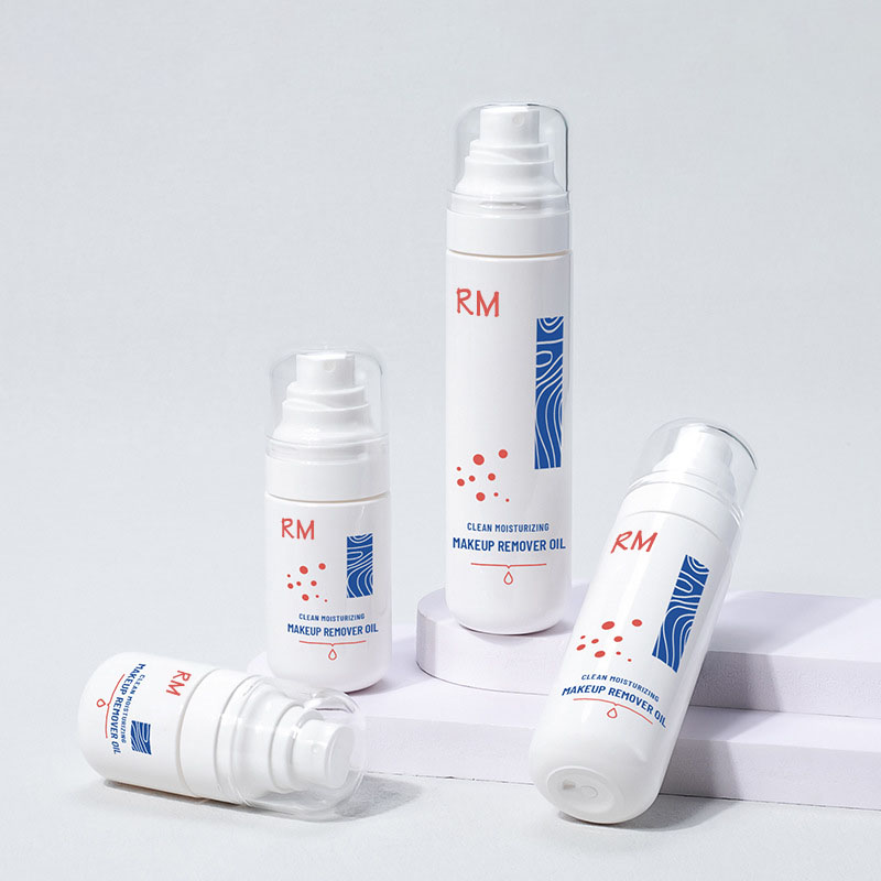 50 ml 80 ml 100 ml Prázdný plastový bílý kosmetický čistící olej PET lahvička s rozprašovačem na obličej a tělo 50 ml 80 ml 100 ml Prázdný plastový bílý kosmetický čistící olej PET lahvička s rozprašovačem na obličej a tělo