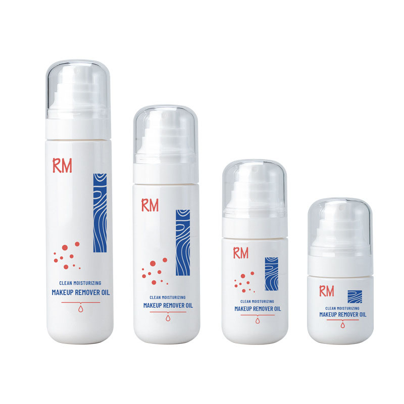 50 ml 80 ml 100 ml Prázdný plastový bílý kosmetický čistící olej PET lahvička s rozprašovačem na obličej a tělo 50 ml 80 ml 100 ml Prázdný plastový bílý kosmetický čistící olej PET lahvička s rozprašovačem na obličej a tělo