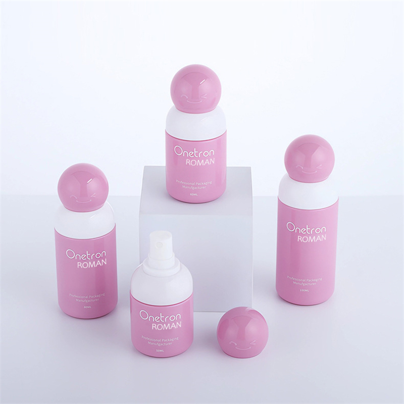 60ml 80ml 100ml alkoholová lahvička s rozprašovačem pro děti 50ml plastová PET Mini domácí rozprašovací lahvička Recyklované plastové lahvičky s rozprašovačem