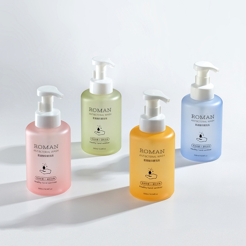 500 ml 600 ml Matte Pet Mousse Foam Bottle Lahvička na mycí pěnu na obličej Bublinková láhev na čištění obličeje 500 ml 600 ml Matte Pet Mousse Foam Bottle Lahvička na mycí pěnu na obličej Bublinková láhev na čištění obličeje