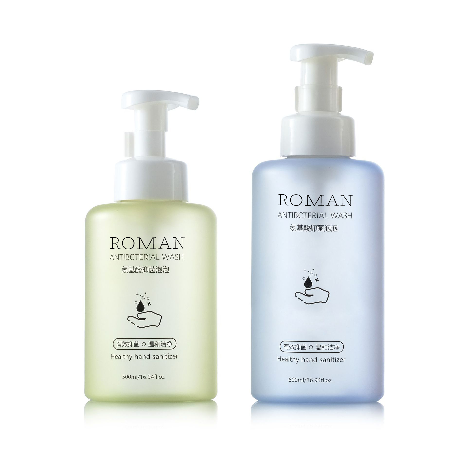 500 ml 600 ml Matte Pet Mousse Foam Bottle Lahvička na mycí pěnu na obličej Bublinková láhev na čištění obličeje 500 ml 600 ml Matte Pet Mousse Foam Bottle Lahvička na mycí pěnu na obličej Bublinková láhev na čištění obličeje