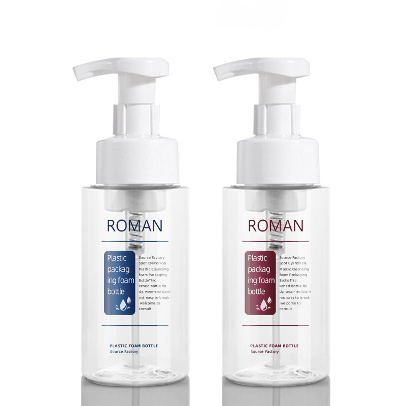 Plastový roztomilý kulatý dezinfekční prostředek na ruce Čisticí pěnová pumpička lahvička 200 ml 300 ml 500 ml Velikosti pro čisticí šampon na obličej Balení šamponu Plastový roztomilý kulatý dezinfekční prostředek na ruce Čisticí pěnová pumpička lahvička 200 ml 300 ml 500 ml Velikosti pro čisticí šampon na obličej Balení šamponu