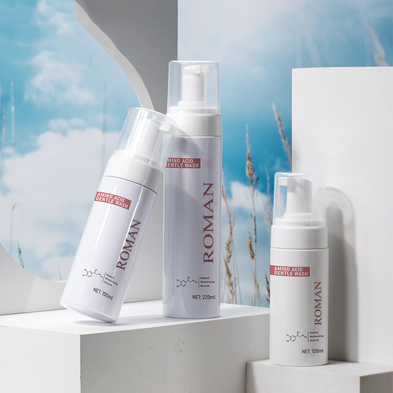 Plastová jemná čisticí pěna na mýdlo s pumpičkou na ruce Dávkovač pěny Láhev na čištění obličeje 100 ml 120 ml 150 ml 200 ml Plastová jemná čisticí pěna na mýdlo s pumpičkou na ruce Dávkovač pěny Láhev na čištění obličeje 100 ml 120 ml 150 ml 200 ml