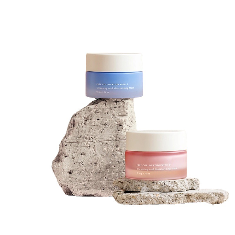 Klasická kulatá skleněná nádoba na krém Kosmetické balení pro krém na obličej a oční krém Klasická kulatá skleněná nádoba na krém Kosmetické balení pro krém na obličej a oční krém