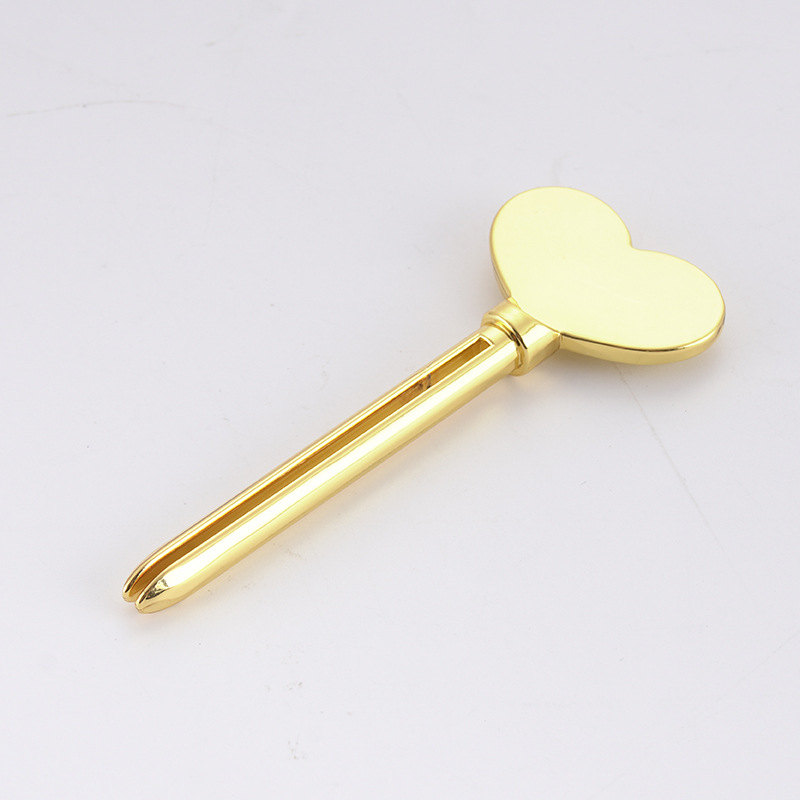 Kovový dávkovač zubní pasty Čisticí prostředek na obličej Lis na tuby na zuby Key Shape Kosmetika na tuby Kovový dávkovač zubní pasty Čisticí prostředek na obličej Lis na tuby na zuby Key Shape Kosmetika na tuby