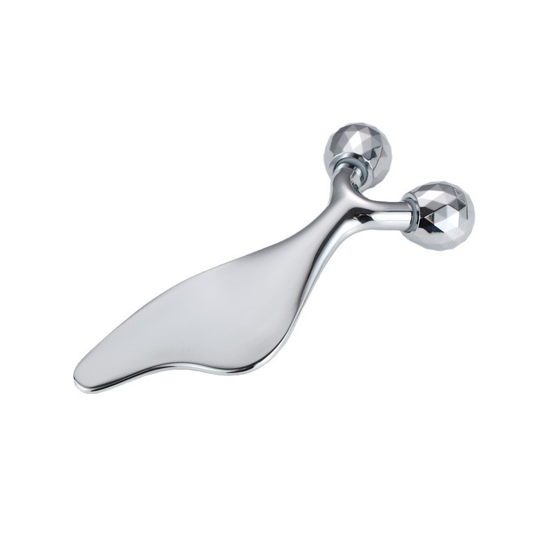 Masážní nástroj pro péči o pleť obličejový váleček ze zinkové slitiny Masážní nástroj pro péči o pleť obličejový váleček ze zinkové slitiny