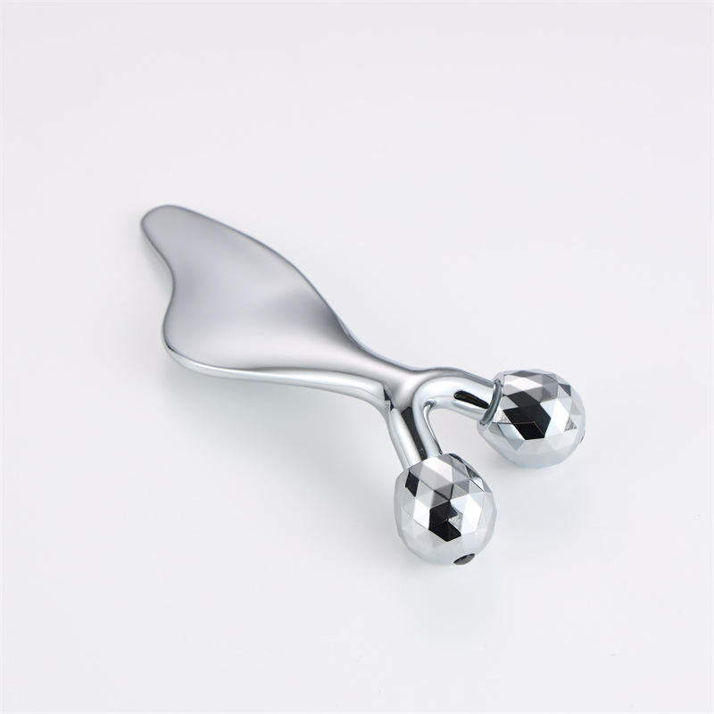 Masážní nástroj pro péči o pleť obličejový váleček ze zinkové slitiny Masážní nástroj pro péči o pleť obličejový váleček ze zinkové slitiny