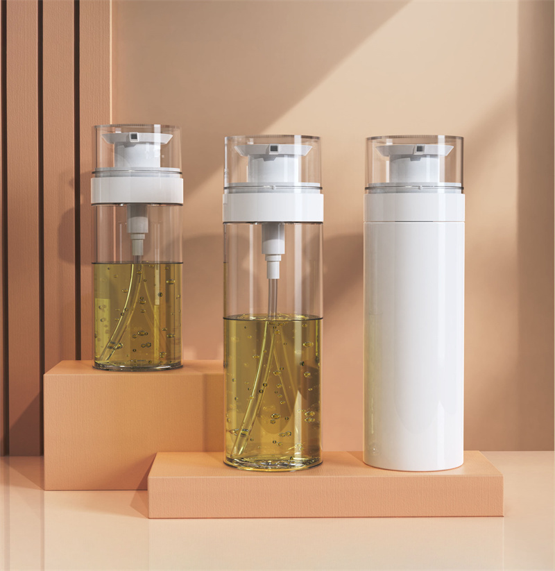 200 ml 300 ml Inovativní prázdný sprchový gel pro domácí mazlíčky Láhev s pumpičkou na tekuté mýdlo pro péči o vlasy, šampon a kondicionér Plastové lahvičky