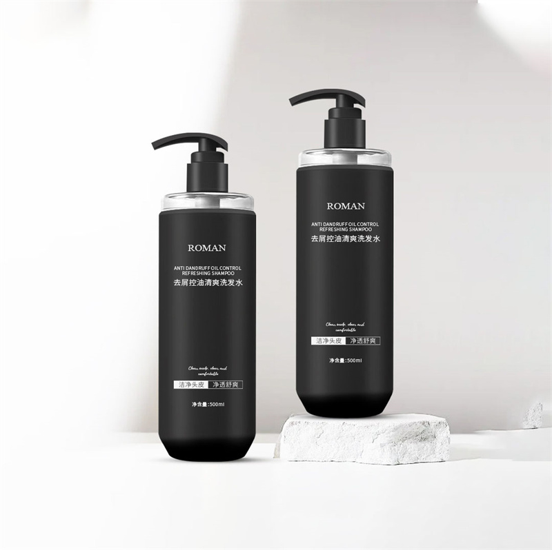 Empty Matte Soft Touch Black White PET 500ml sprchový gel pumpička na mléko Plastové lahvičky na šampony a kondicionéry Péče o vlasy Empty Matte Soft Touch Black White PET 500ml sprchový gel pumpička na mléko Plastové lahvičky na šampony a kondicionéry Péče o vlasy