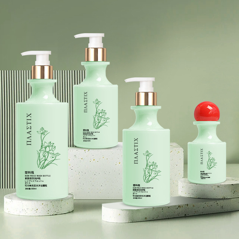 Špičková plastová láhev na mytí obličeje se zakřiveným hrdlem Lahvička s tonerem pro péči o pleť 100 ml 200 ml 300 ml 500 ml s kuličkovým uzávěrem Špičková plastová láhev na mytí obličeje se zakřiveným hrdlem Lahvička s tonerem pro péči o pleť 100 ml 200 ml 300 ml 500 ml s kuličkovým uzávěrem