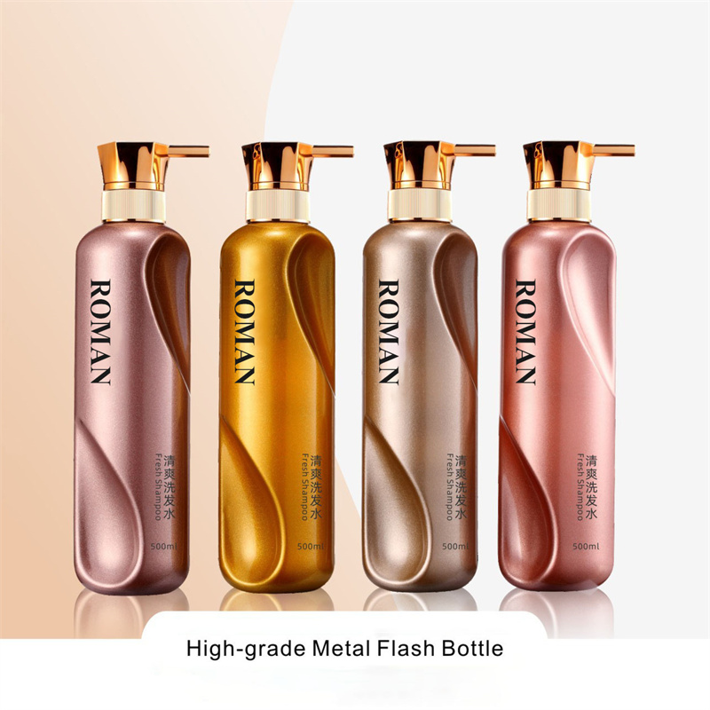 Innovation 300 ml 500 ml 750 ml Spiral Surface Shampoo Láhev s tělovým mlékem Mono Balení pro pleťové masky Čistič