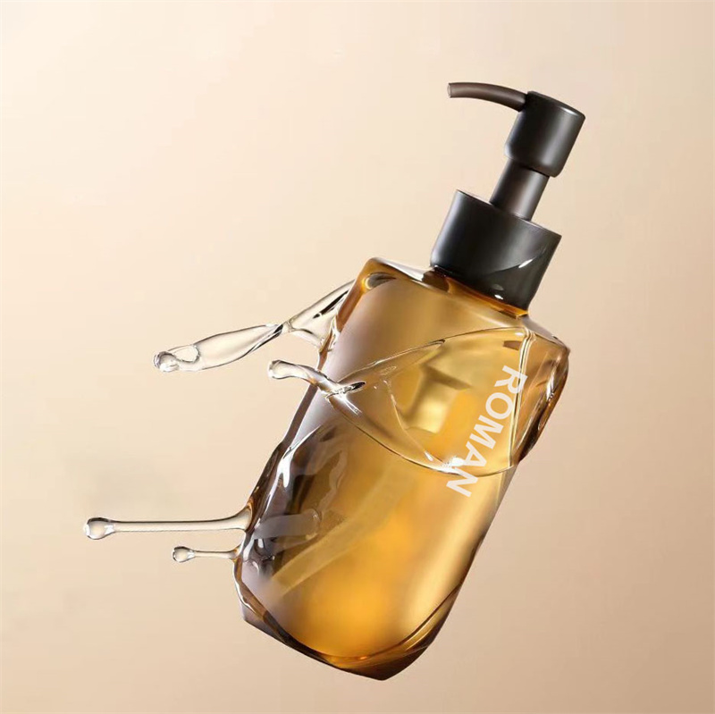 Luxusní 150 200 ml 300 ml 500 ml Matná plastová láhev s pumpičkou Láhev kosmetického mycího oleje Čisticí prostředek Láhev šedý dávkovač s dlouhou tryskou Luxusní 150 200 ml 300 ml 500 ml Matná plastová láhev s pumpičkou Láhev kosmetického mycího oleje Čisticí prostředek Láhev šedý dávkovač s dlouhou tryskou