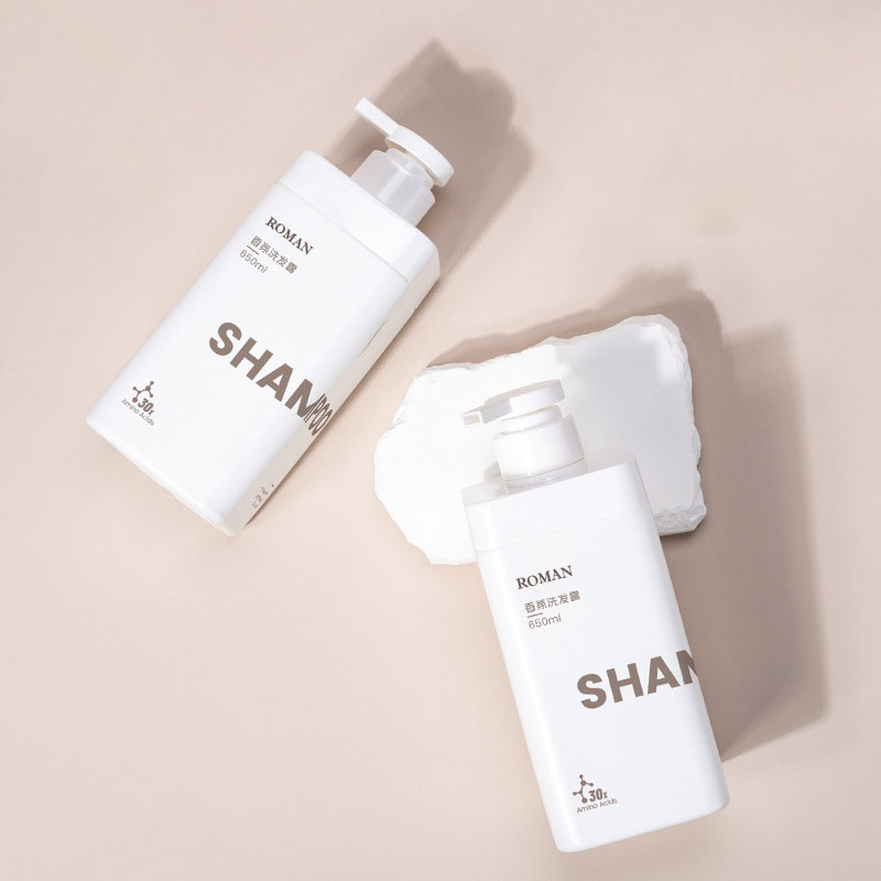 Nový design Private Logo Matná bílá 650 ml čtvercová prázdná HDPE plastová lahvička na prací prostředek s tekutým pracím prostředkem 1 l pro šampon sprchový gel Nový design Private Logo Matná bílá 650 ml čtvercová prázdná HDPE plastová lahvička na prací prostředek s tekutým pracím prostředkem 1 l pro šampon sprchový gel