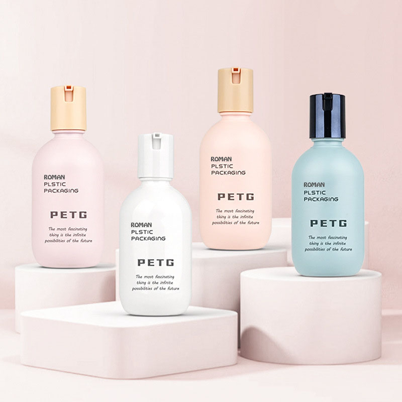 Plnitelný nový design Spf 50+ opalovací krém Balení lahvička 50ml 80ml 130ml kosmetická plastová lahvička s bělícím krémem na opalovací krém Plnitelný nový design Spf 50+ opalovací krém Balení lahvička 50ml 80ml 130ml kosmetická plastová lahvička s bělícím krémem na opalovací krém