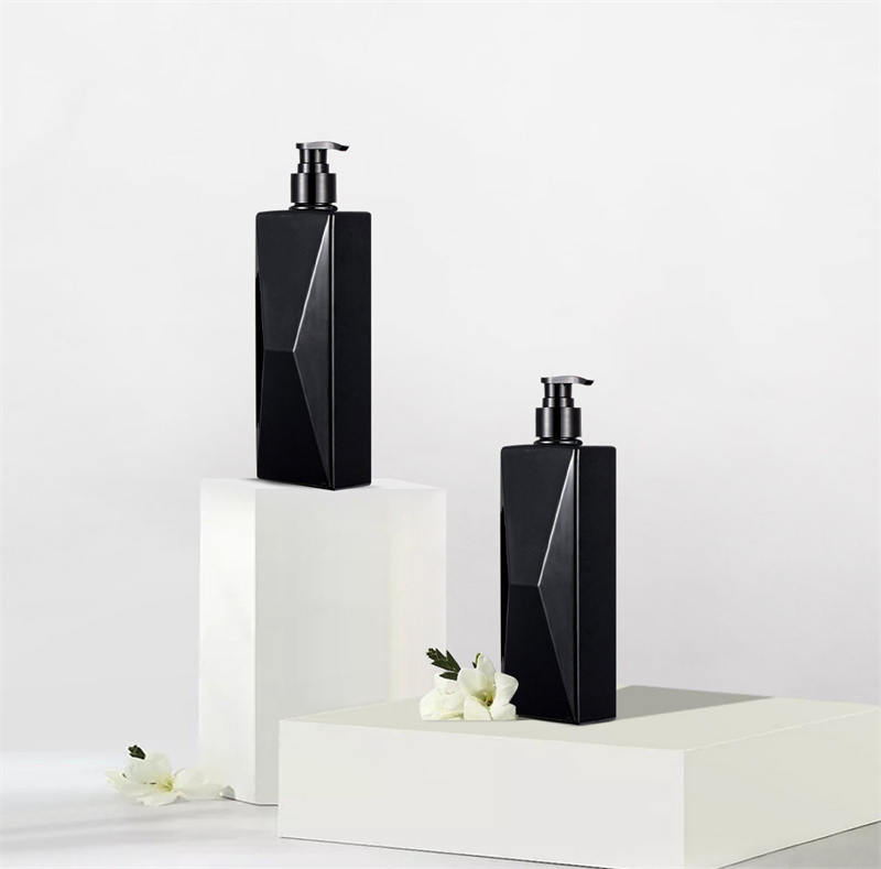 Zásobní 700 ml neprůhledný plastový šampon v korejském stylu pro domácí šampon v láhvi na mytí rukou s vysokou úrovní vzhledu