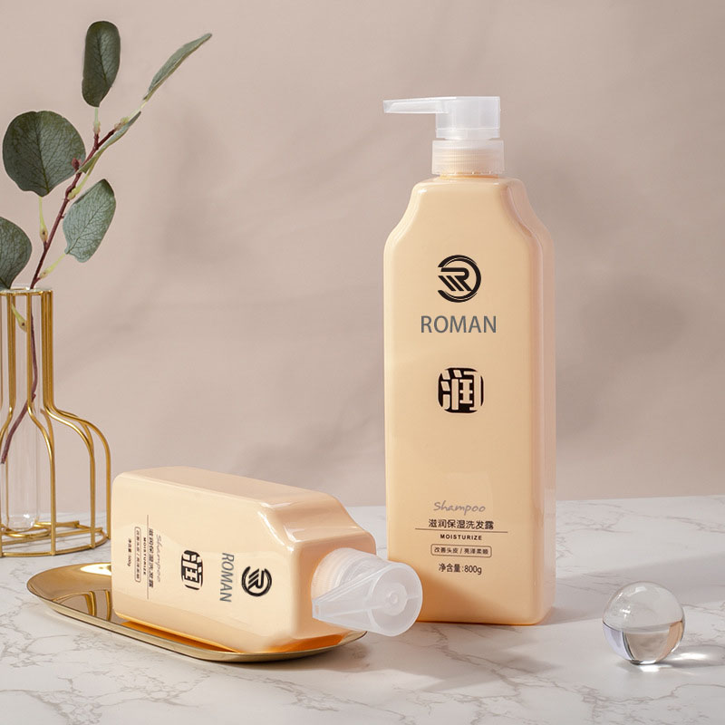 500 ml 800 ml Žlutá plastová pumpička na tělové mléko PET Plastová kosmetická lahvička na jemný dotykový šampon 500 ml 800 ml Žlutá plastová pumpička na tělové mléko PET Plastová kosmetická lahvička na jemný dotykový šampon