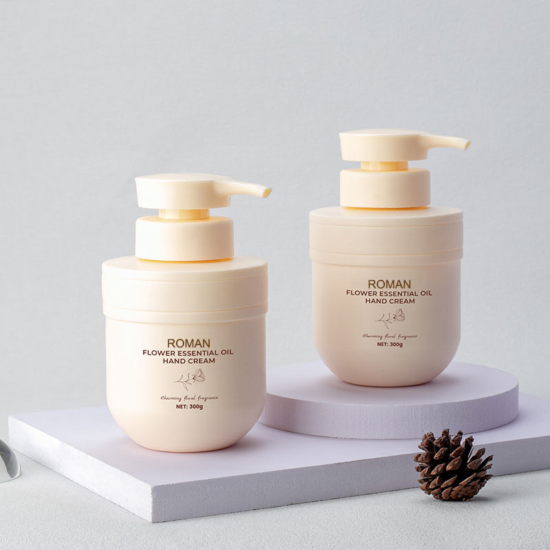 Odolná prázdná plastová PE láhev na mytí těla Balení péče o pleť Soft Touch láhev s dětským šamponem Láhev na tělové mléko 300 ml