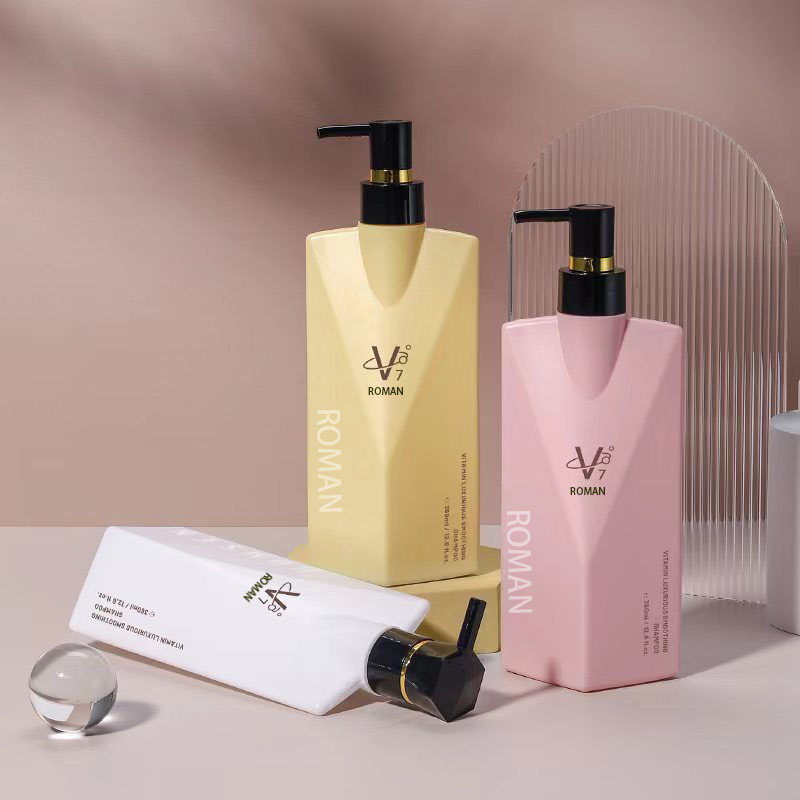 Prémiové plnitelné prázdné zahuštěné 350 ml lahvičky s dávkovačem šamponu a kondicionéru s plastovou pumpičkou Balení pro péči o pleť pro krém na obličej Prémiové plnitelné prázdné zahuštěné 350 ml lahvičky s dávkovačem šamponu a kondicionéru s plastovou pumpičkou Balení pro péči o pleť pro krém na obličej