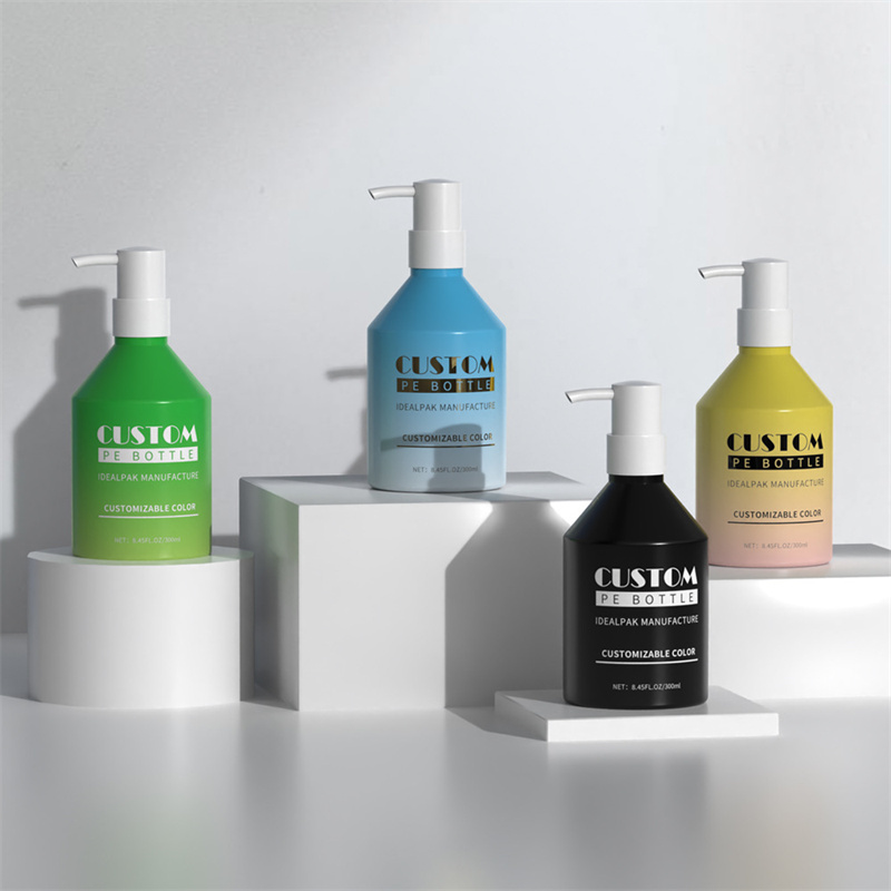 Spolehlivá 300ml plastová lahvička s pumpičkou na lotion pro šikmé ramena s kosmetickým mycím olejem Lahvičky s dlouhou tryskou pro péči o vlasy Spolehlivá 300ml plastová lahvička s pumpičkou na lotion pro šikmé ramena s kosmetickým mycím olejem Lahvičky s dlouhou tryskou pro péči o vlasy