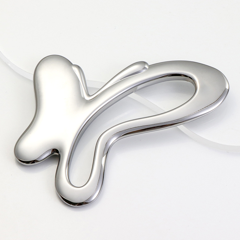 Butterfly Zinková slitina Gua Sha Tool Ruční kosmetické nástroje Přenosný oční krém s tyčovým masérem Butterfly Zinková slitina Gua Sha Tool Ruční kosmetické nástroje Přenosný oční krém s tyčovým masérem