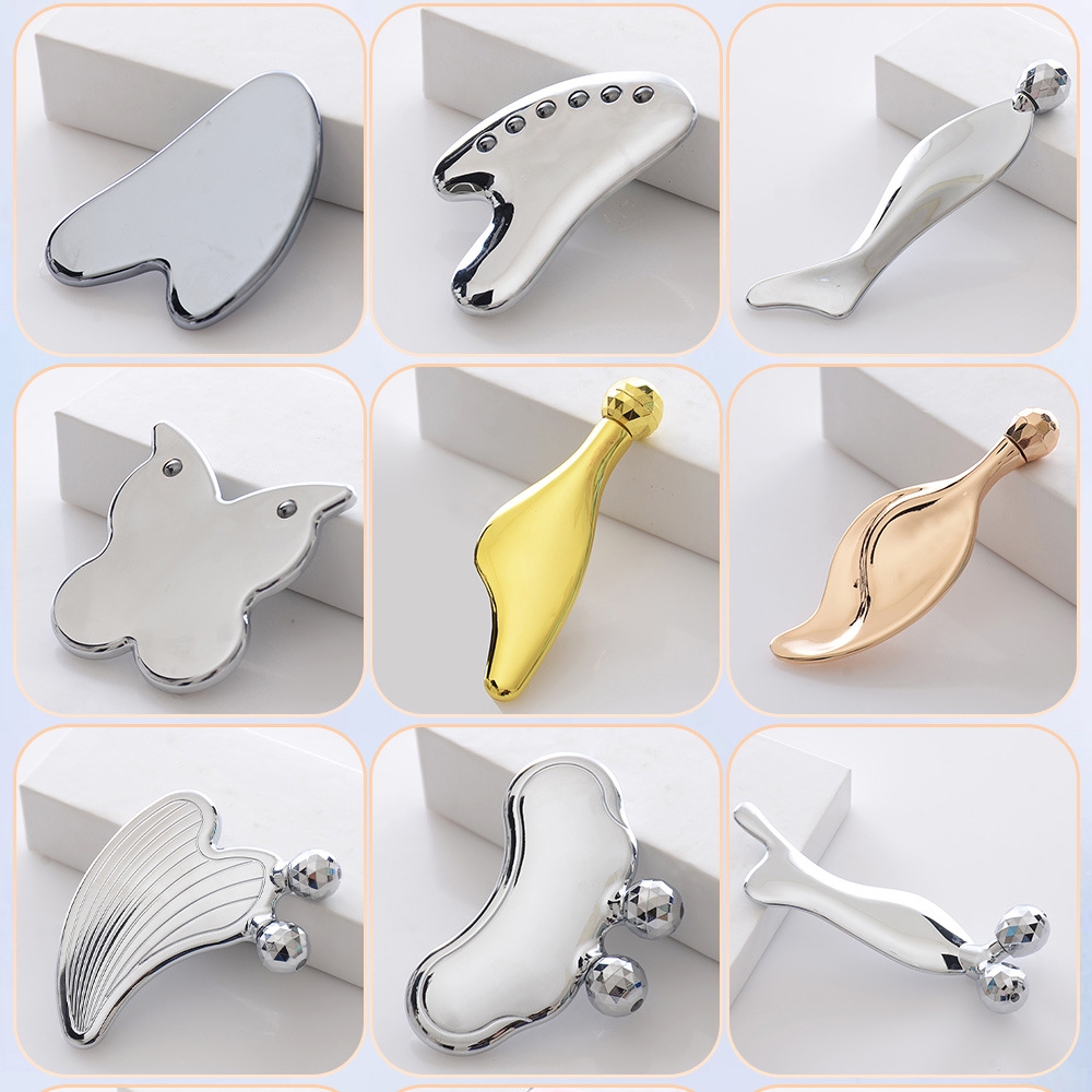 Nové produkty Masážní tyčinka na oči Relax Anti-Aging Jednohlavová masáž těla Kovový váleček Guasha Delfín Nové produkty Masážní tyčinka na oči Relax Anti-Aging Jednohlavová masáž těla Kovový váleček Guasha Delfín