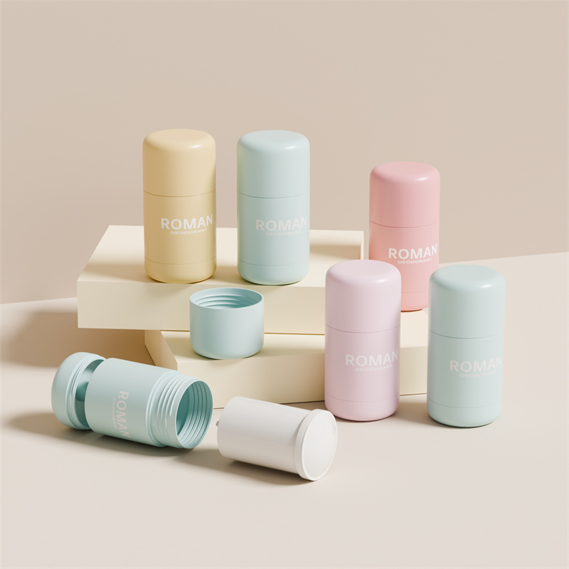 Péče o pleť Prázdná 30g 50g Plastová nádobka na deodorant s tyčinkou s naplněnou lahvičkou Balení Láhev