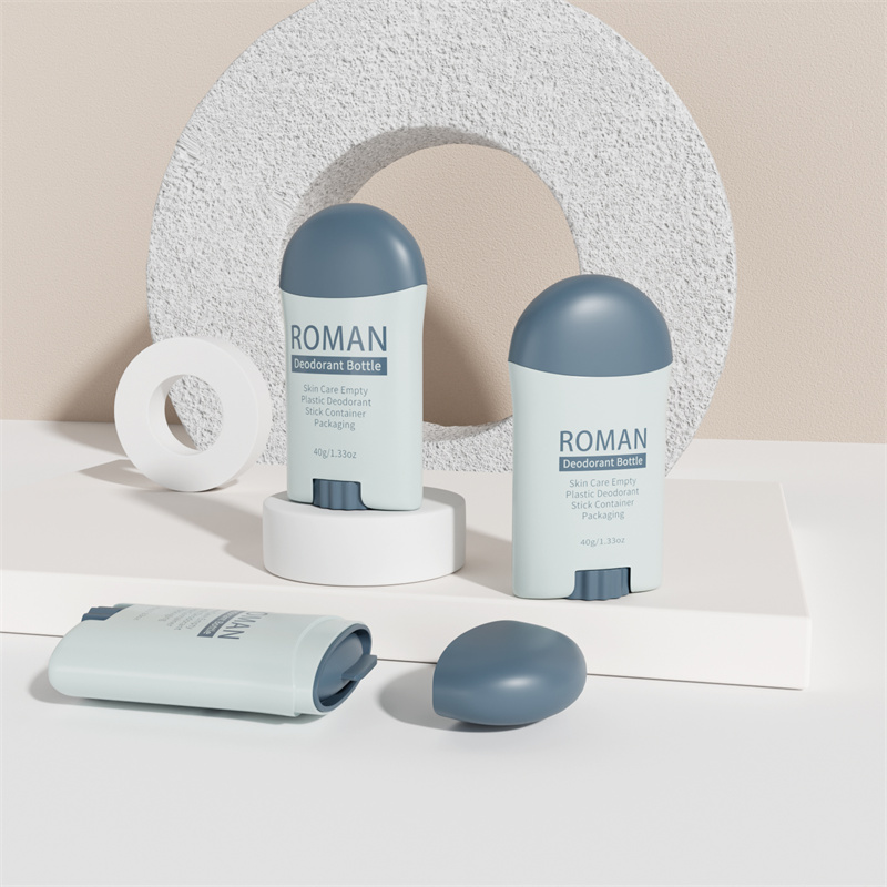 Twist Up plastová tuba deodorantu Růžová prázdná plastová nádobka na tyčinku deodorantu